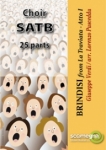 BRINDISI from La Traviata - Atto I (SATB choir set)