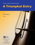 A Triumphal Entry